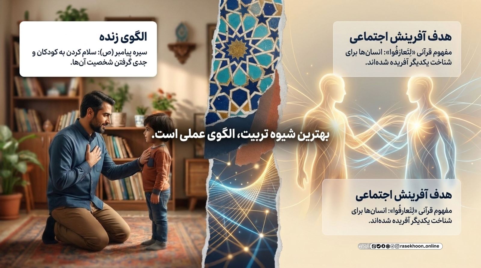 تربیت اجتماعی فرزندان؛ چگونه کودکی خوش‌برخورد و باادب تربیت کنیم؟