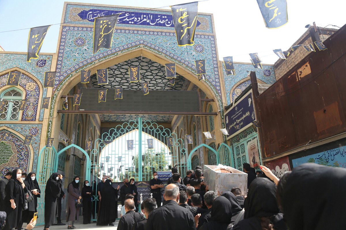 مرد آرام و مهربان معاونت فرهنگی اوقاف میهمان و مجاور همیشگی امامزاده سید علی علیه السلام شد