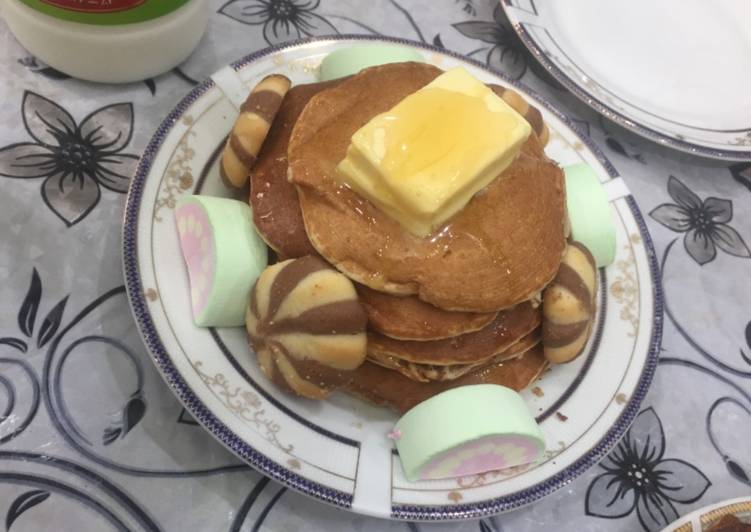 دستور پخت پنکیک دارچینی