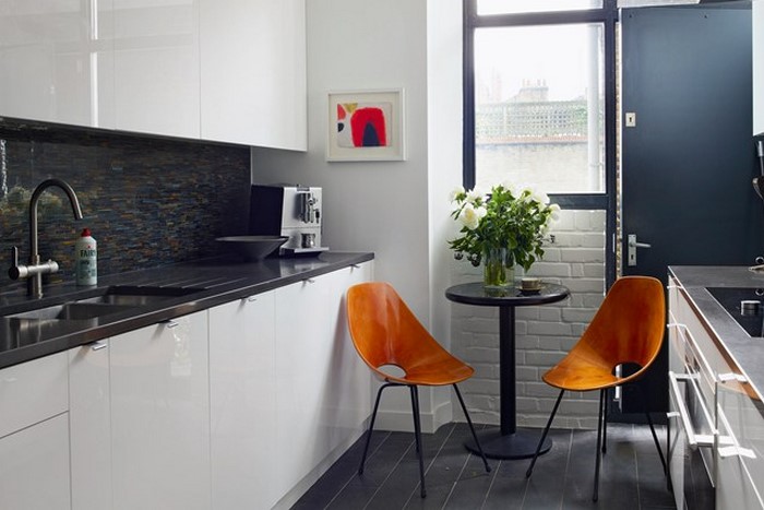 چیدمان آشپزخانه کوچک و مدرن