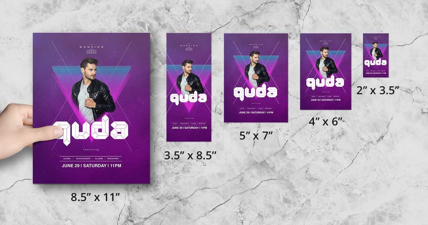 سایز مناسب چاپ تراکت تبلیغات