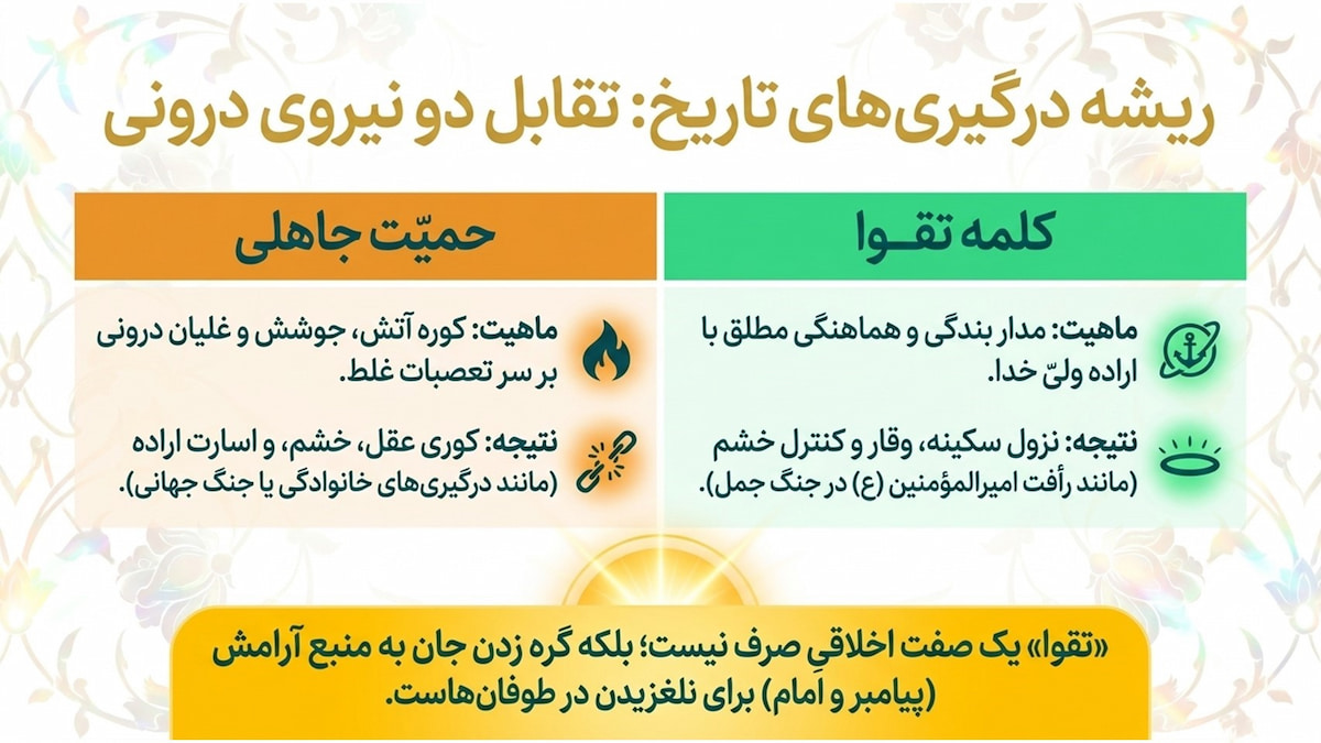 تفسیر سوره فتح (آیات ۲۶ و ۲۷) تفسیر سوره فتح (آیات ۲۶ و ۲۷)