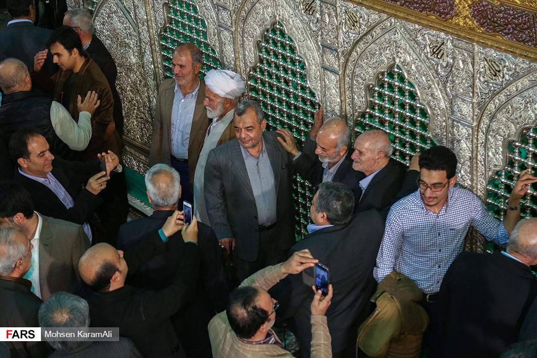 رونمایی از ضریح جدید مطهر شهدای کربلا در قم