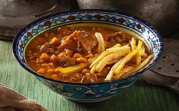 دستور پخت قیمه نخود یزدی