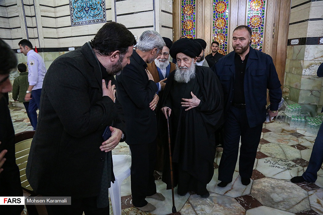 تصاویری از قیام مردم قم به احترام سیدالشهدای مقاومت