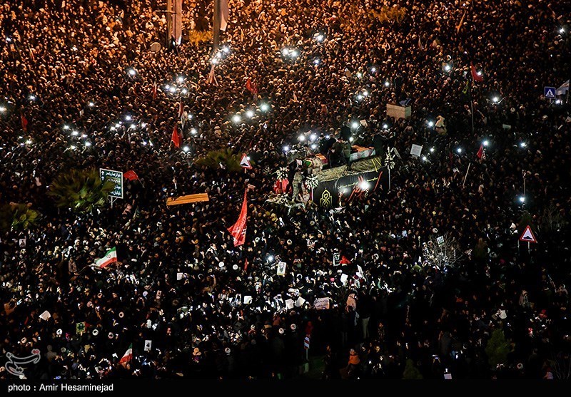 تصاویری از قیام مردم قم به احترام سیدالشهدای مقاومت