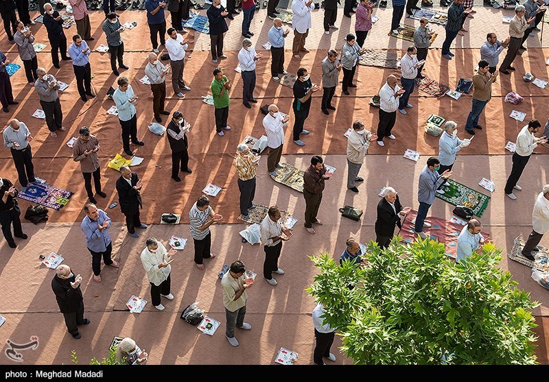 نماز عید فطر در سراسر کشور با رعایت پروتکل های بهداشتی