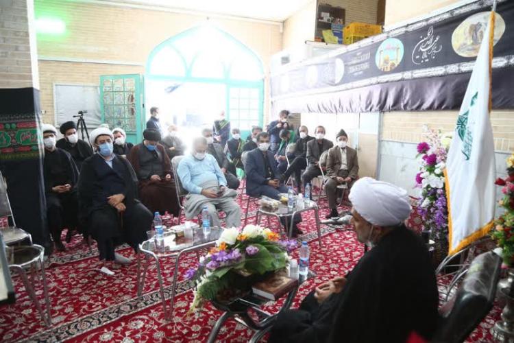 گزارش تصویری از افتتاح نیروگاه های تولید برق خورشیدی بقاع متبرکه استان قم