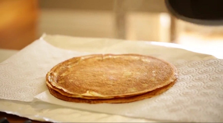 دستور پخت کرپ قارچ و مرغ