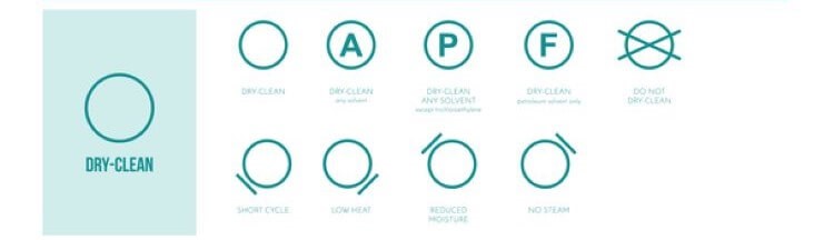 علائم شستشو روی لباس ها هر کدام به چه معنا هستند؟