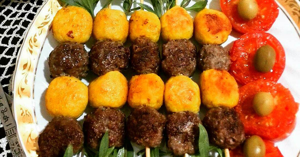طرز تهیه سه نوع کباب با گوشت قرمز و گوشت مرغ