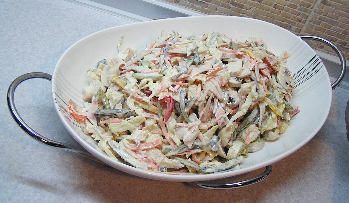 دستور تهیه سالاد اندونزی