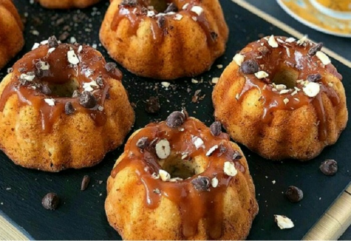 طرز تهیه انواع کیک فندق
