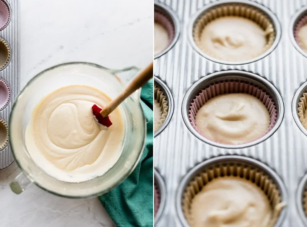 طرز تهیه کاپ کیک زرد