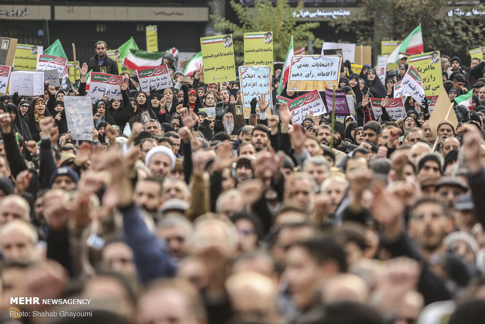 مردم پایتخت یک‌صدا علیه آشوب / حالا نوبت مسئولان است