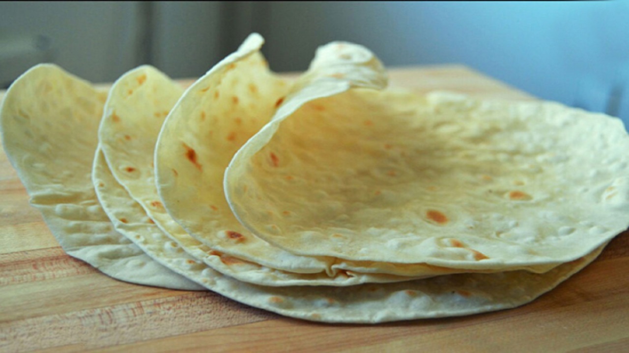 نان لواش خانگی بدون نیاز به فر