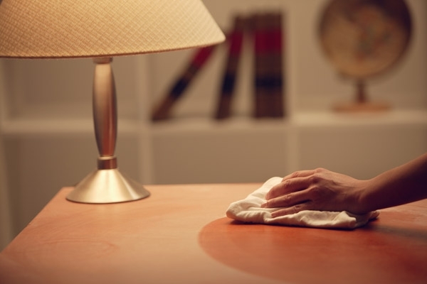 جلوگیری از نشستن گرد و غبار بر روی وسایل خانه