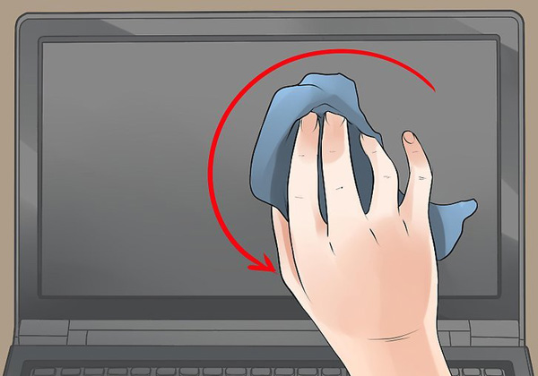 تمیز کردن لپ تاپ