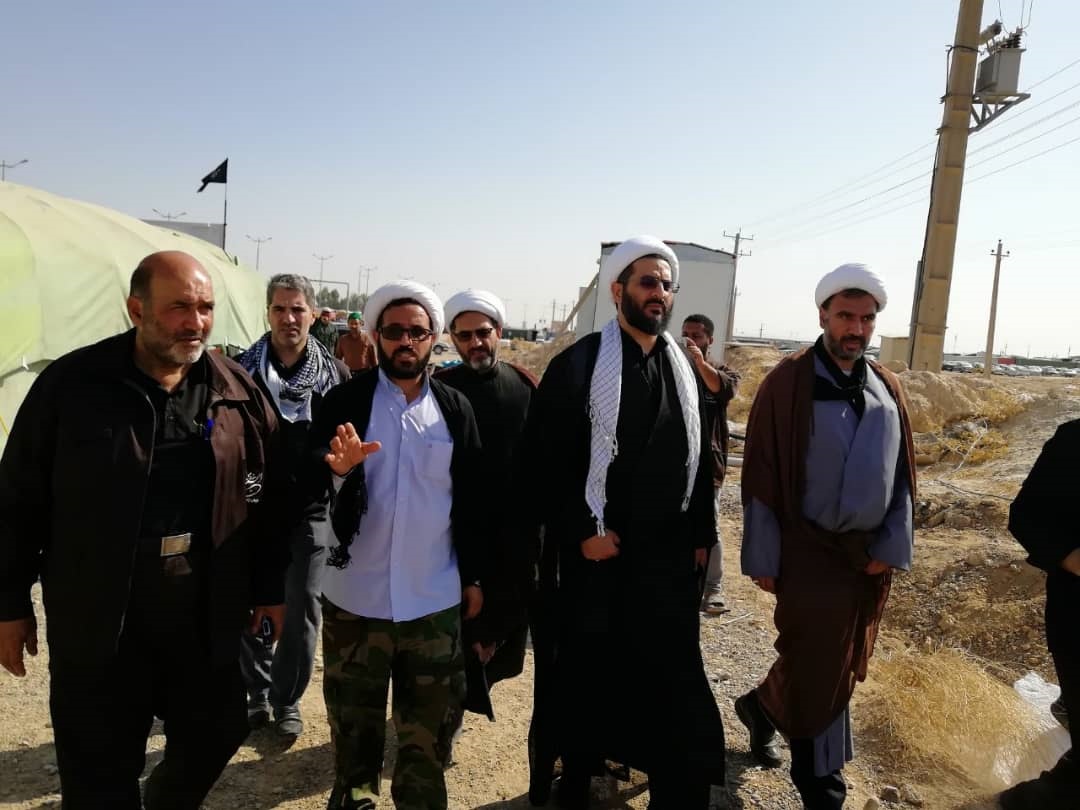 بازدید معاون فرهنگی اجتماعی اوقاف از موکب های مرز شلمچه، چذابه، مهران و خسروی