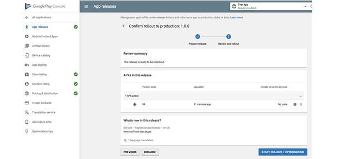 راهنمای انتشار نرم افزار در گوگل پلی استور