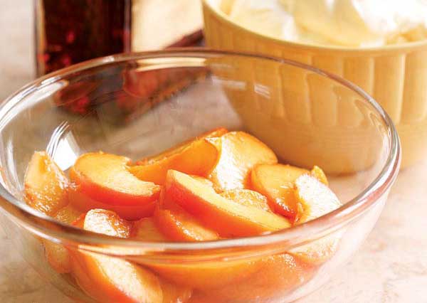 دستور تهیه انواع دسر با هلو