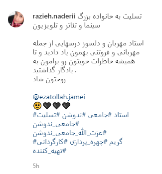 عزت الله جامعی ندوشن درگذشت / نگاهی گذرا به زندگی این هنرمند معلم