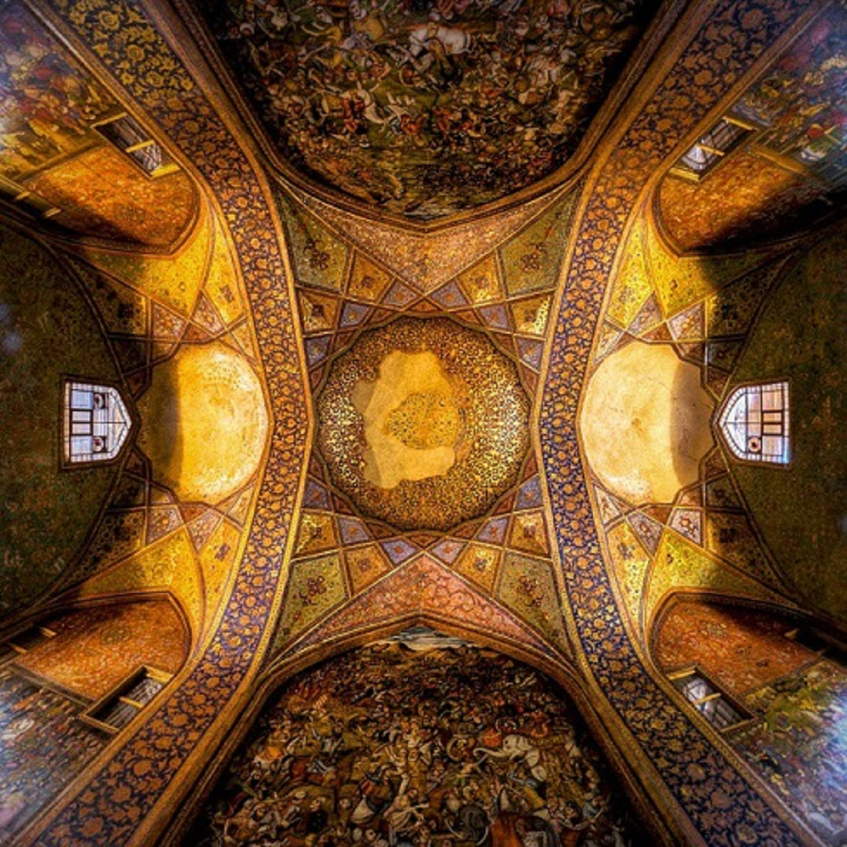 چشم اندازی به زیباترین سقف های تاریخی و باستانی