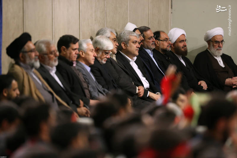 گزارش تصویری از دیدار دانش‌آموزان و دانشجویان با رهبر معظم انقلاب