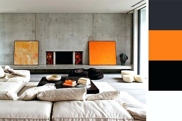 رنگ نارنجی در دکوراسیون منزل رنگ نارنجی در دکوراسیون منزل