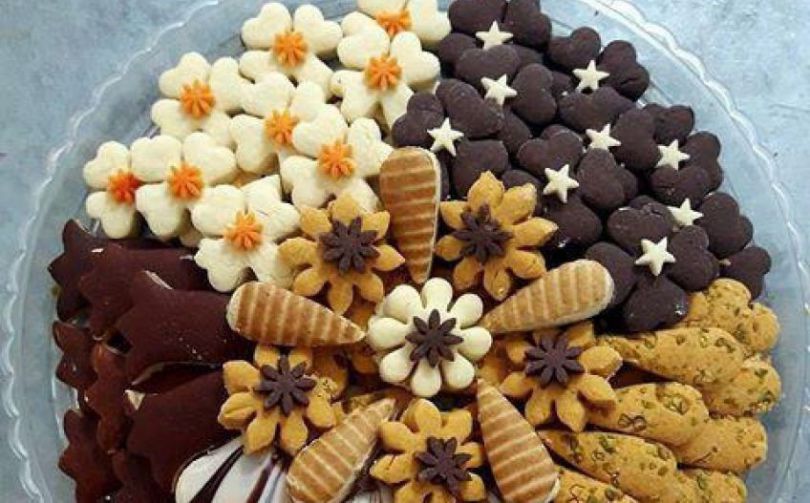 شیرینی شکوفه ای