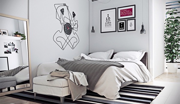 استفاده از رنگ‌ طوسی در چیدمان منزل