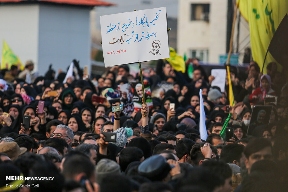 گزارش تصویری حضور میلیونی مشهدی‌ها برای تشییع سرداران مقاومت