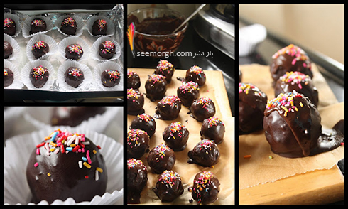 دستور تهیه انواع توپک های خوراکی