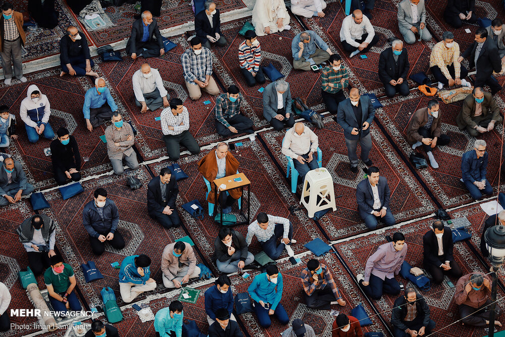 نماز عید فطر در سراسر کشور با رعایت پروتکل های بهداشتی