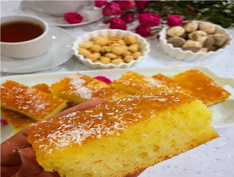 دستور پخت کیک باقلوا