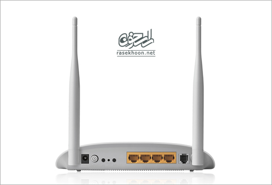 مودم روتر بی‌سیم TP-LINK سری +ADSL2 مدل TD-W8961ND