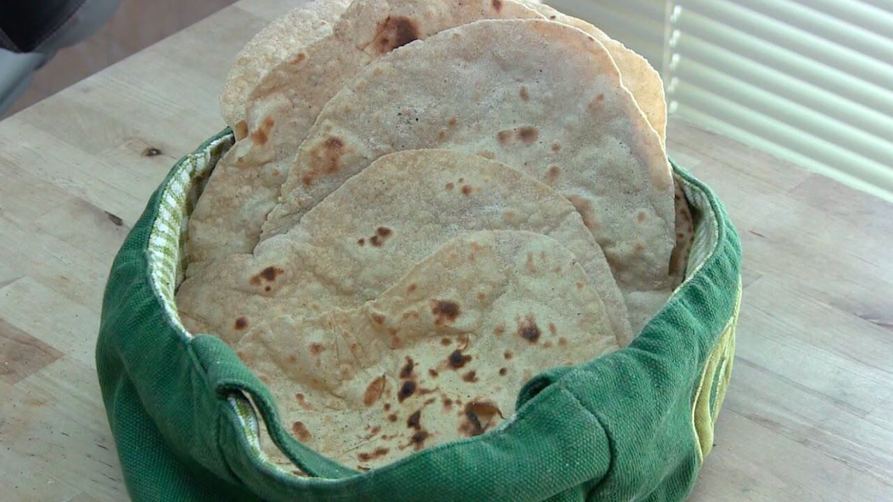 نان لواش خانگی بدون نیاز به فر