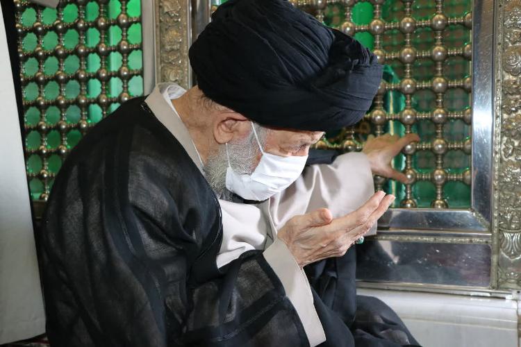 گزارش تصویری از تشرف حضرت آیت الله علوی گرگانی به حرم مطهر امامزاده سیدعلی( ع)