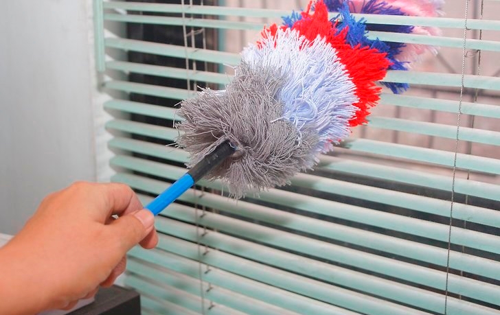 جلوگیری از نشستن گرد و غبار بر روی وسایل خانه