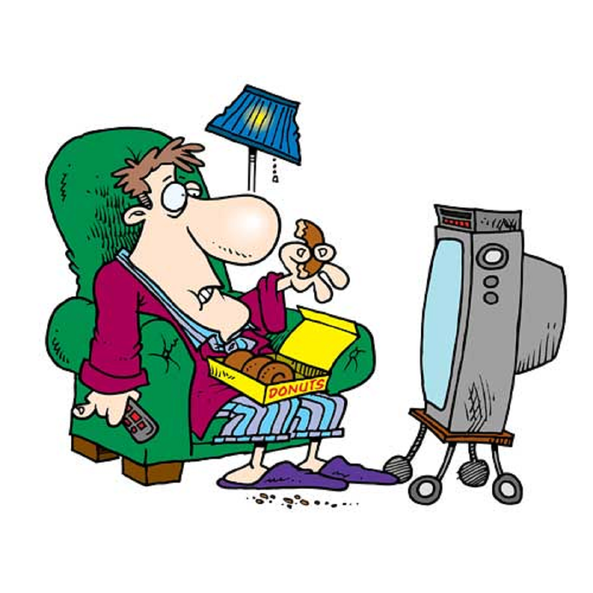 مضرات تماشای زیاد تلویزیون برای بچه ها