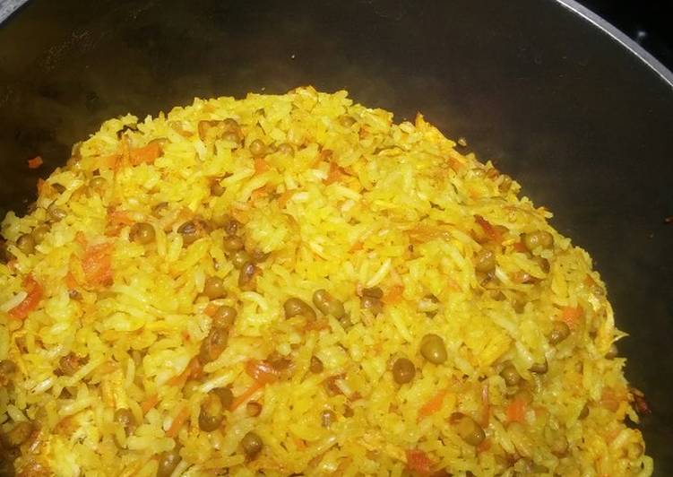 دستور پخت ماش پلو با هویج