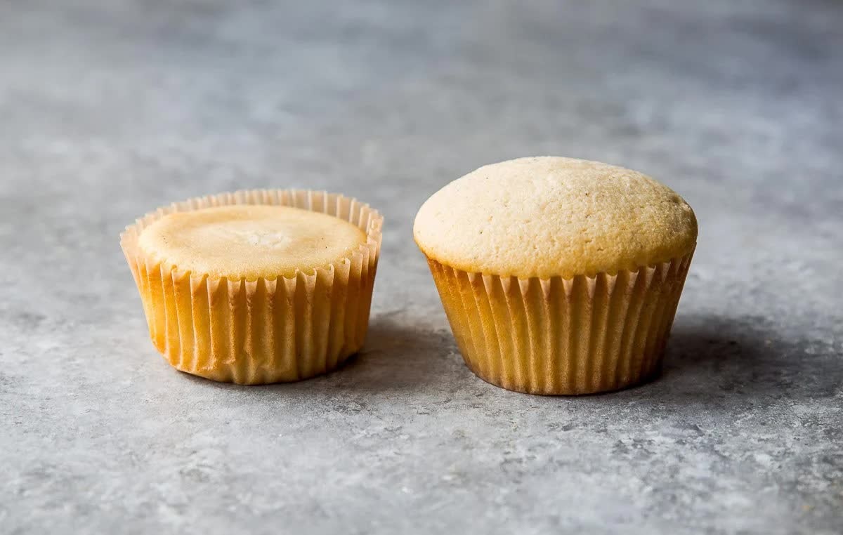 طرز تهیه کاپ کیک وانیلی ساده