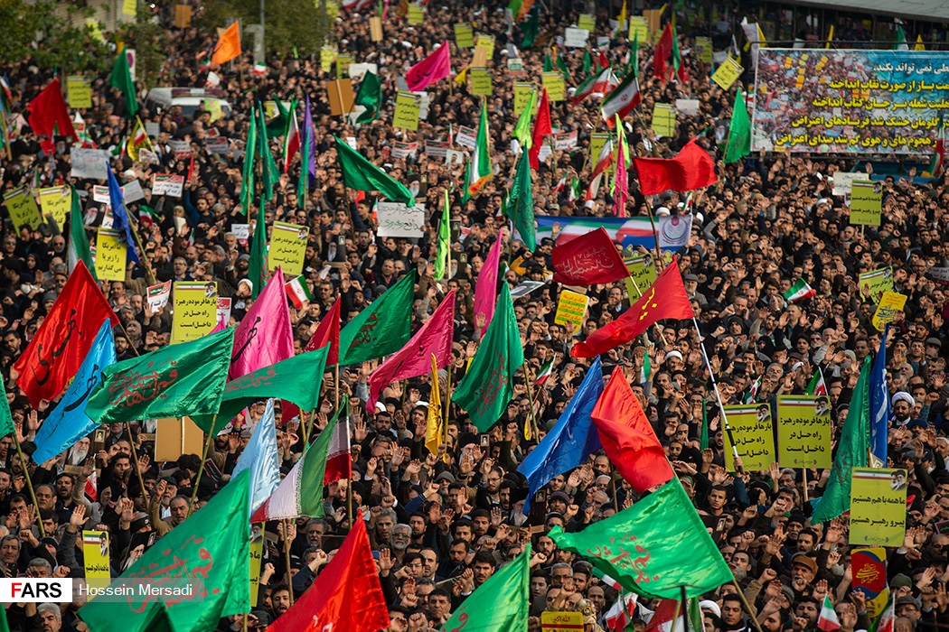 مردم پایتخت یک‌صدا علیه آشوب / حالا نوبت مسئولان است