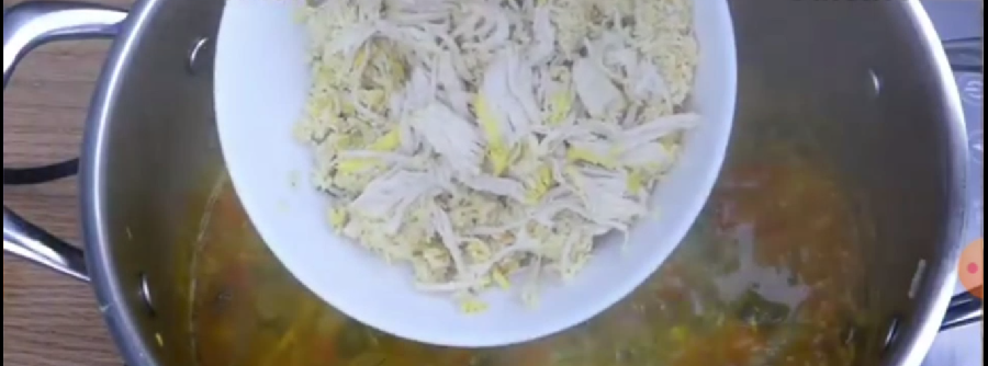 طرز تهیه سوپ مرغ و سبزیجات