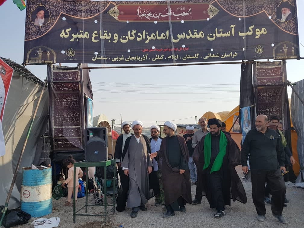 بازدید معاون فرهنگی اجتماعی اوقاف از موکب های مرز شلمچه، چذابه، مهران و خسروی