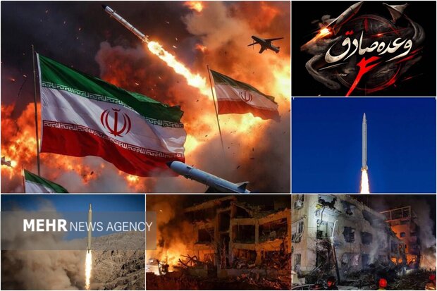 اهداف حملات موشکی ایران در وعده صادق 4 در پاسخ به تجاوز هوایی آمریکایی- صهیونیستی اهداف حملات موشکی ایران در وعده صادق 4 در پاسخ به تجاوز هوایی آمریکایی- صهیونیستی