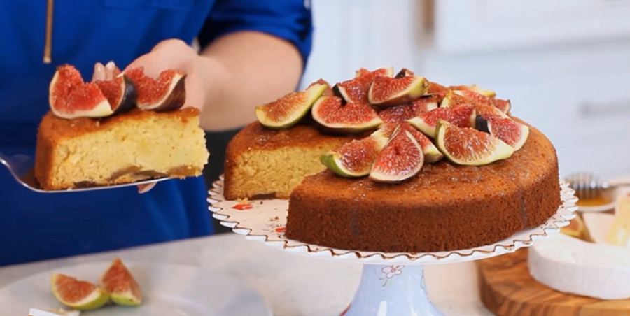 دستور تهیه کیک انجیر عسلی