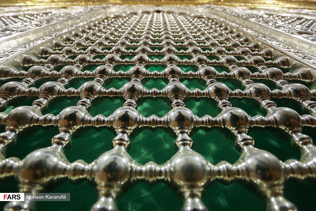 رونمایی از ضریح جدید مطهر شهدای کربلا در قم