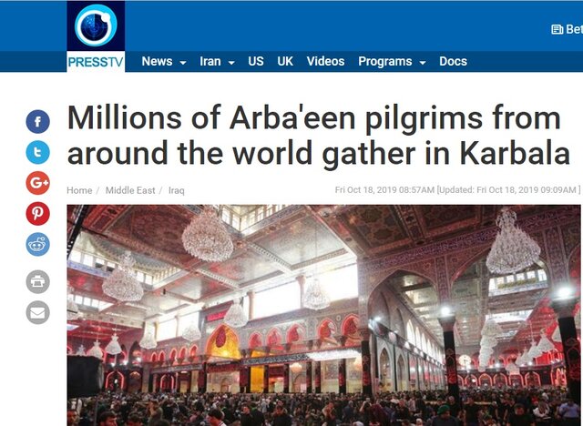 سکوت رسانه‌های غربی در برابر بزرگترین گردهمایی سالانه مذهبی جهان