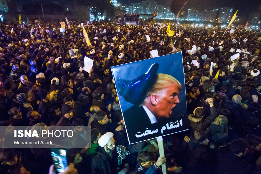 تصاویری از قیام مردم قم به احترام سیدالشهدای مقاومت